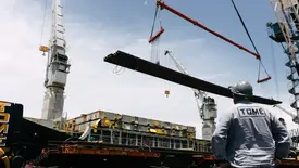 Trilhos da China chegam ao Pecém e impulsionam conclusão da Transnordestina (Foto: Thiago Gadelha)