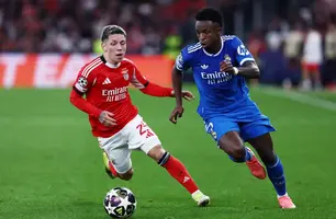 UEFA suspende Prestianni por racismo contra Vinicius Júnior (Foto: Reprodução)