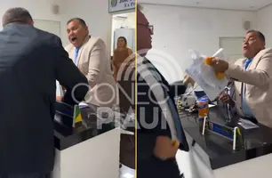 Vereador é acusado de assédio e sessão termina em confusão em São João da Serra (Foto: YouTube/Câmara de Vereadores)