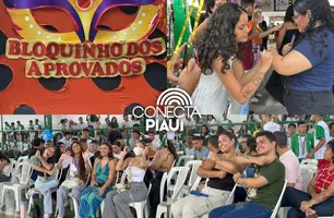 Volta às aulas da rede estadual tem recepção e homenagem a aprovados em Teresina (Foto: Conecta Piauí)