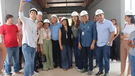 Wellington Dias visita obras do novo campus do IFPI em Altos (Foto: Reprodução)