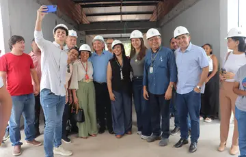 Wellington Dias visita obras do novo campus do IFPI em Altos
