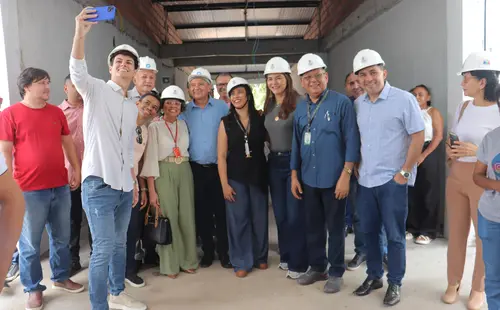 Wellington Dias visita obras do novo campus do IFPI em Altos