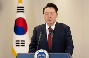 Yoon Suk-yeol, ex-presidente da Coreia do Sul (Foto: Gabinete Presidencial da Coreia do Sul)