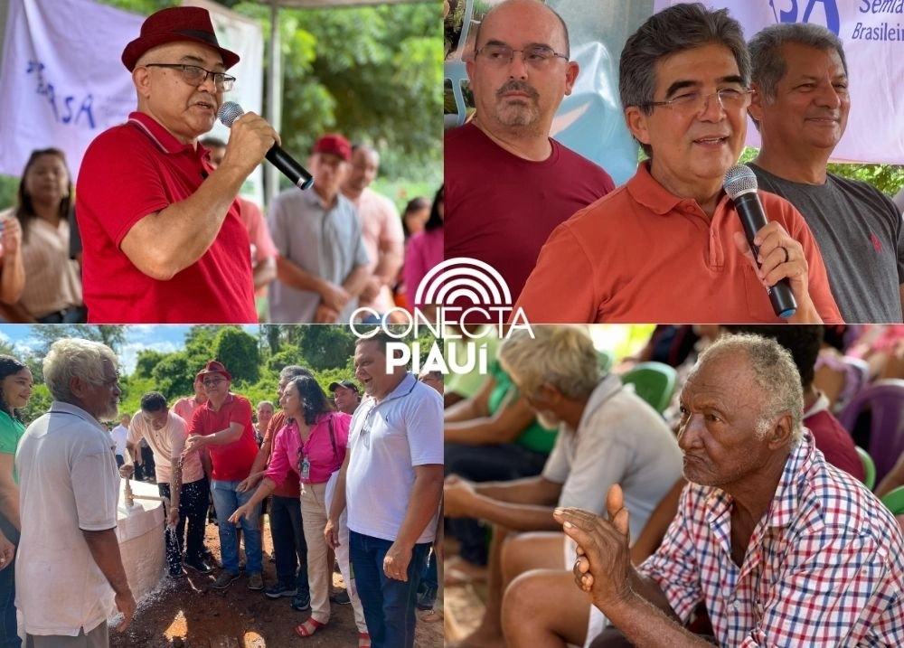 Abdoral Melo e Limma entregam cisternas na zona rural de São João do Arraial