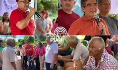 Abdoral Melo e Limma entregam cisternas na zona rural de São João do Arraial