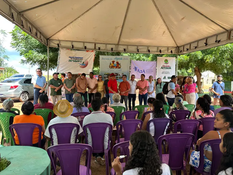 Abdoral Melo e Limma entregam cisternas na zona rural de São João do Arraial