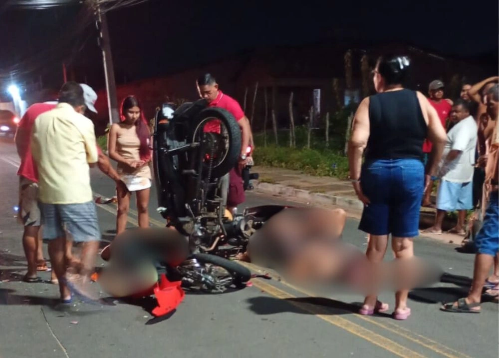 Acidente na 'curva da morte' termina com motociclista morto e homem ferido no PI