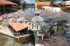 Ações são tomadas após carreta com 24 mil litros de produtos químicos tombar no PI