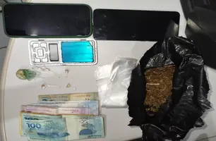 Adolescente suspeito de tentativa de homicídio é apreendido com drogas em Oeiras (Foto: Divulgação/Polícia Civil)