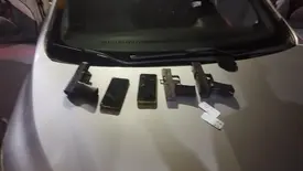 Adolescentes são apreendidos após roubo e sequestro de motorista em Teresina (Foto: Divulgação/PMPI)