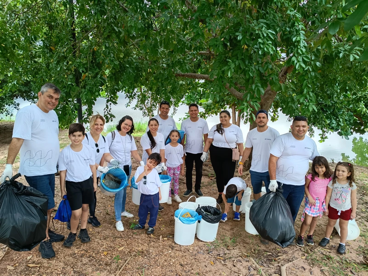Aeroporto de Teresina promove ação de limpeza no Parque Lagoas do Norte