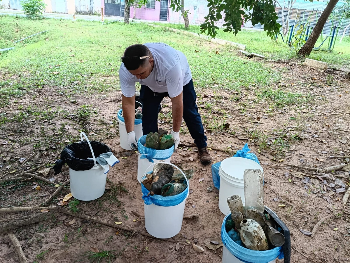 Aeroporto de Teresina promove ação de limpeza no Parque Lagoas do Norte