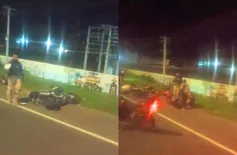 Agente da PRF fica ferido após acidente durante perseguição em Teresina