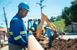 Águas de Teresina deve ultrapassar 6 km de redes de esgoto implantadas na primeira quinzena de março (Foto: Reprodução)