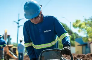 Águas de Teresina instala 2km de rede de esgoto em uma semana na capital (Foto: Reprodução)