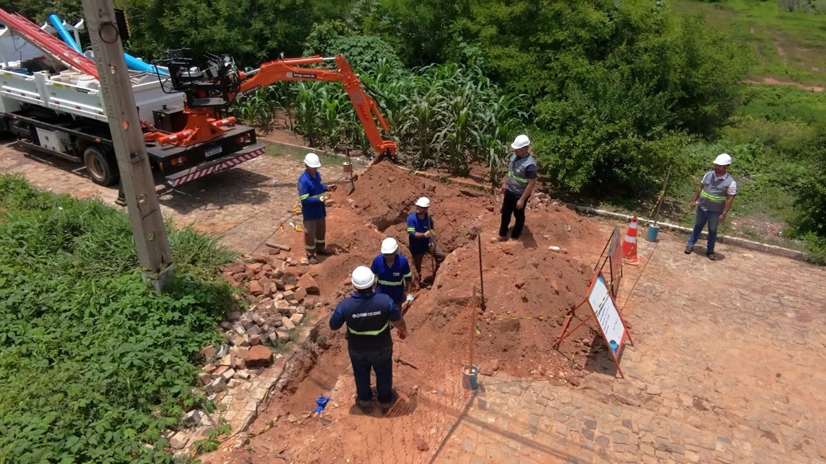 Águas do Piauí amplia rede em Picos e beneficia cerca de 250 famílias