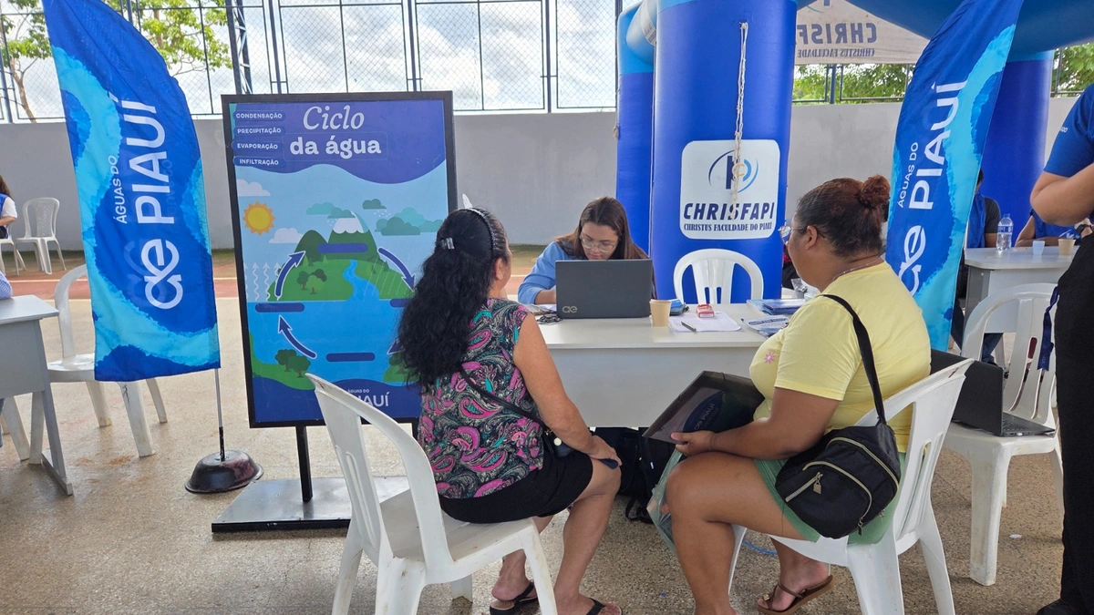 Águas do Piauí oferece serviços gratuitos à população de Parnaíba e Piripiri