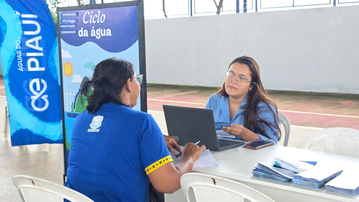Águas do Piauí oferece serviços gratuitos à população de Parnaíba e Piripiri