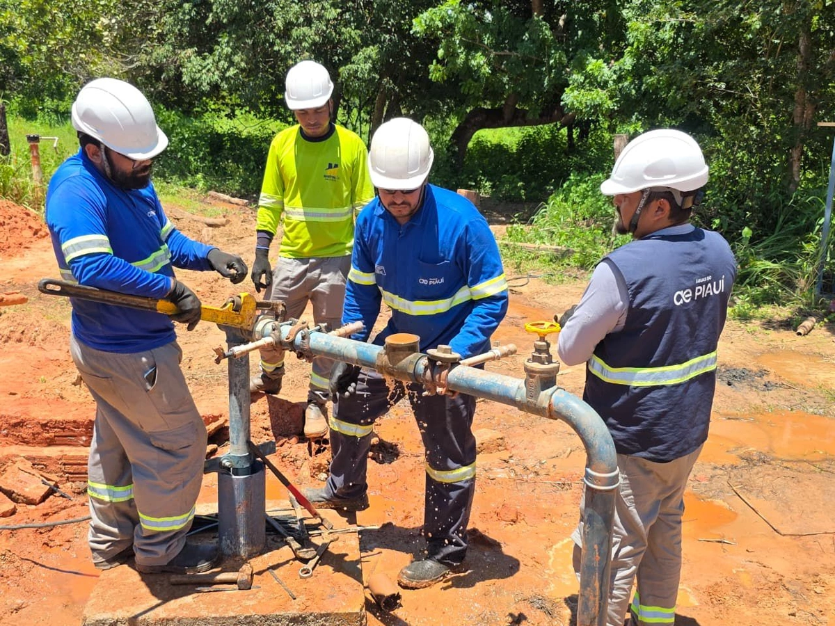 Águas do Piauí perfura novo poço e reforça abastecimento para 150 famílias em Corrente