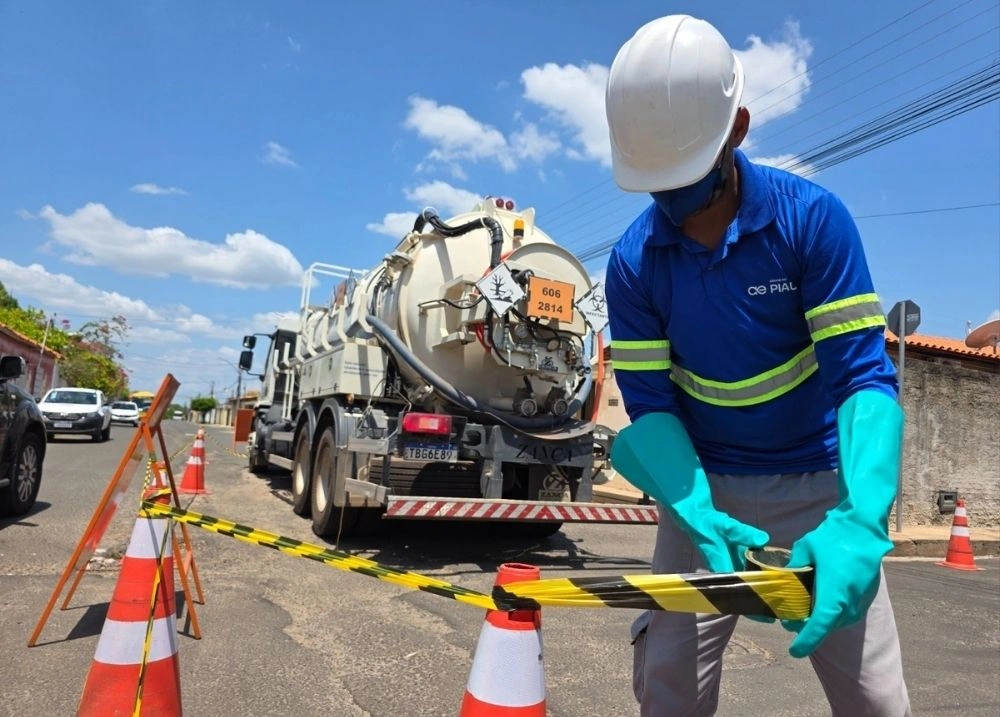 Águas do Piauí realiza manutenção no sistema da ETA de Corrente neste domingo (1