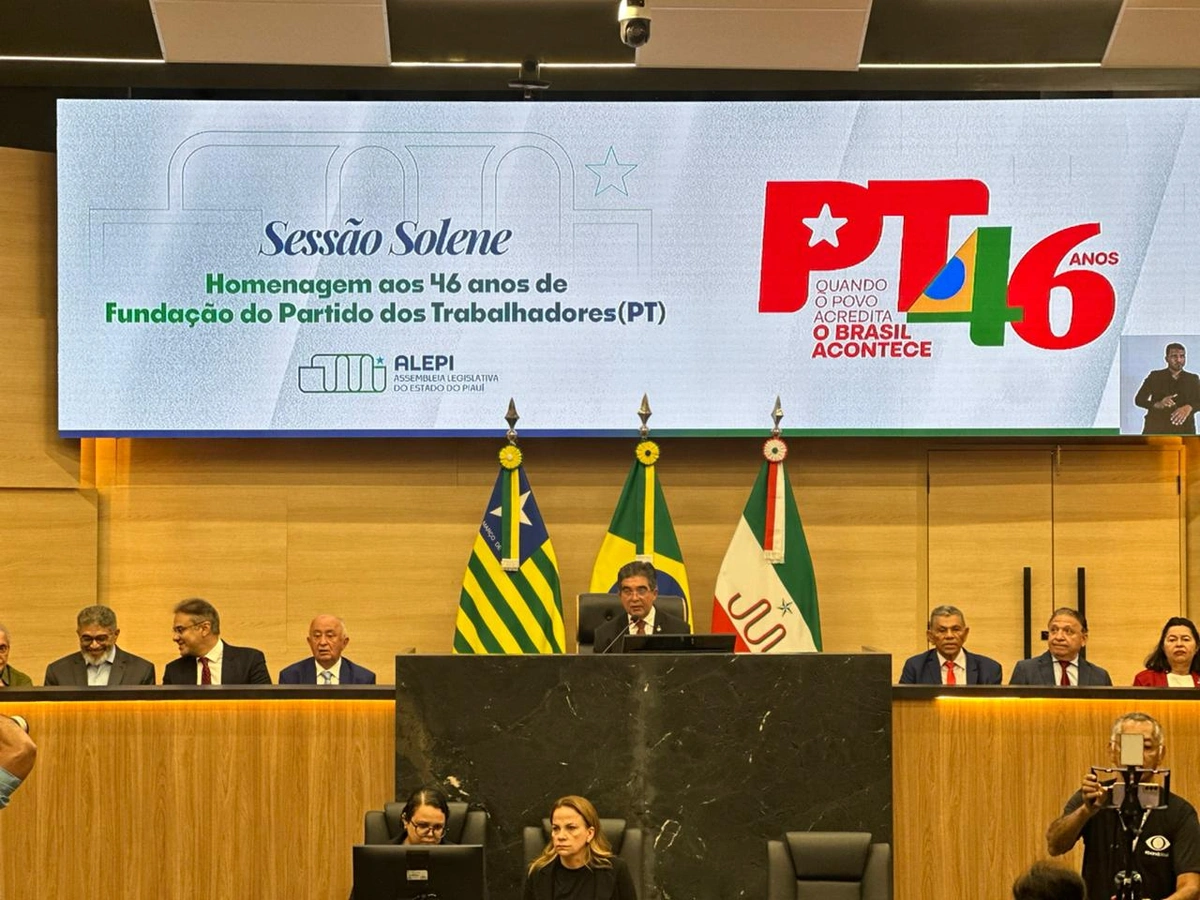 Alepi realiza sessão solene em homenagem aos 46 anos do Partido dos Trabalhadores