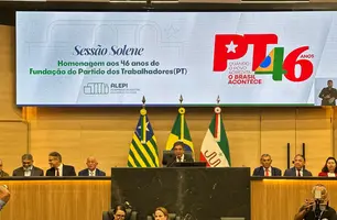 Alepi realiza sessão solene em homenagem aos 46 anos do Partido dos Trabalhadores (Foto: Conecta Piauí)