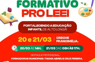 Alto Longá recebe 1º Circuito Formativo PRO LEEI (Foto: Reprodução)