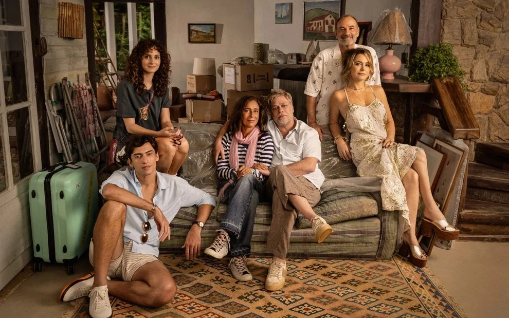 Andrea Beltrão, Fabio Assunção, Cláudia Abreu, Marco Ricca, Carol Duarte e Jaffar Bambirra