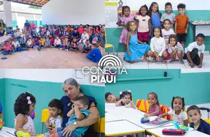 Ano letivo tem início em escola da zona rural de Alvorada do Gurguéia (Foto: Reprodução)