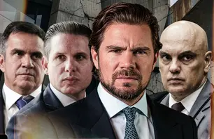 Após citações em conversas de Vorcaro, Hugo Motta e Ciro Nogueira procuram Moraes (Foto: Reprodução)