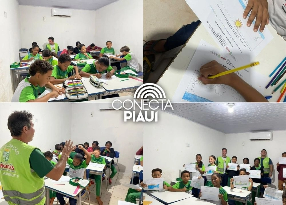 Aroazes promove ação educativa sobre uso consciente da água