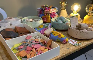 Arquitetos do CASACOR Piauí 2026 se encontram com artesãos no Centro de Teresina (Foto: Conecta Piauí / Peter Lopes)