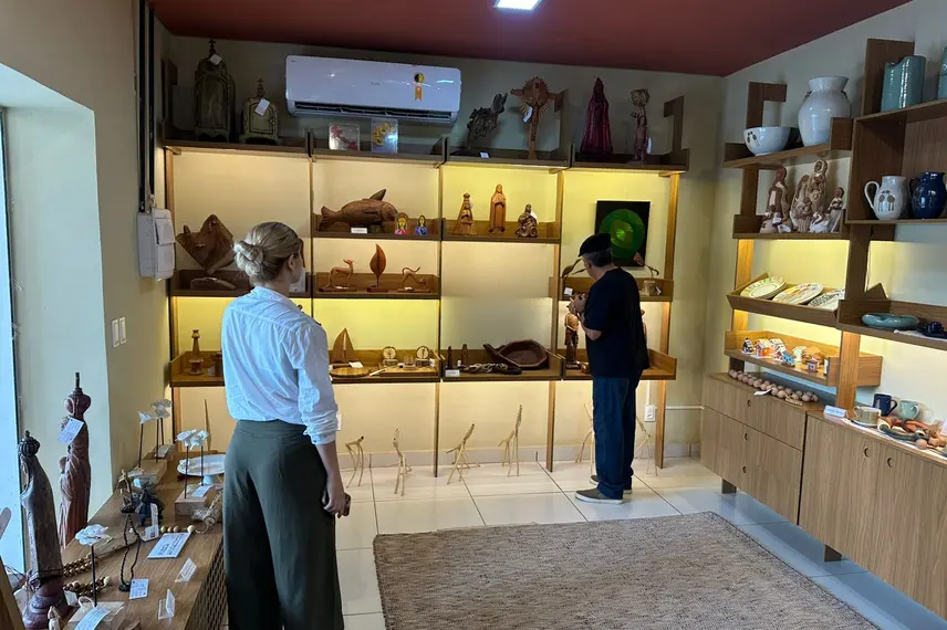 Arquitetos do CASACOR Piauí 2026 se encontram com artesãos no Centro de Teresina