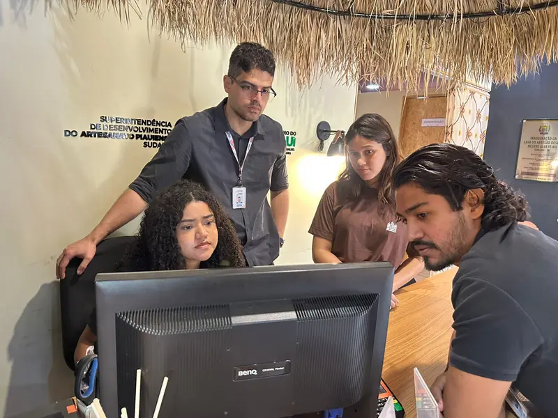 Arquitetos do CASACOR Piauí 2026 se encontram com artesãos no Centro de Teresina