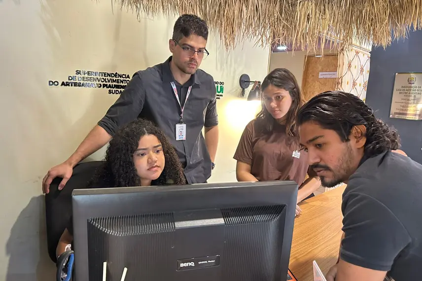 Arquitetos do CASACOR Piauí 2026 se encontram com artesãos no Centro de Teresina