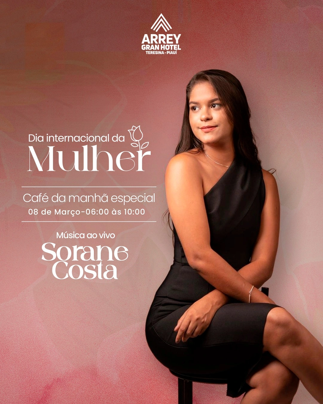 Arrey Gran Hotel prepara café especial no Dia Internacional da Mulher