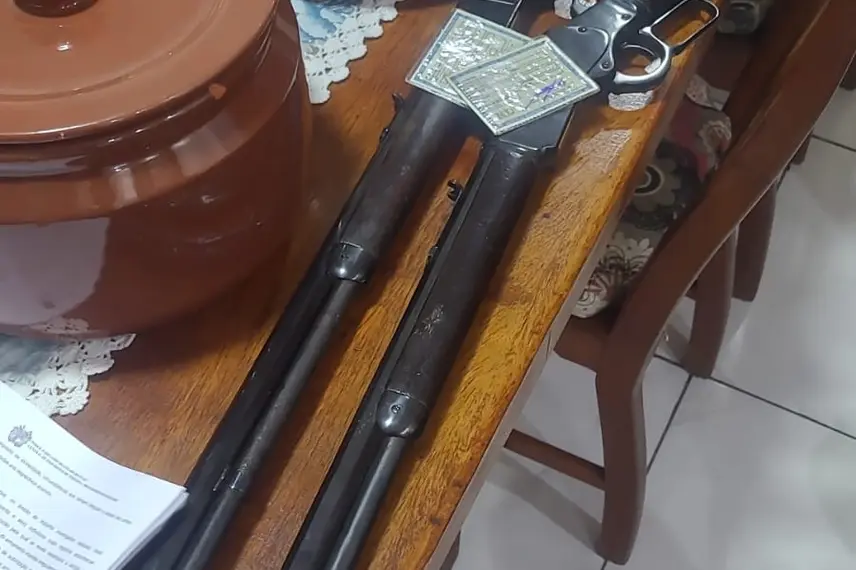 Arsenal de armas irregular é apreendido durante 'Operação Desarme' em Teresina