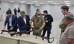 Arma apreendida em Teresina é espelhada em metralhadora da Segunda Guerra Mundial