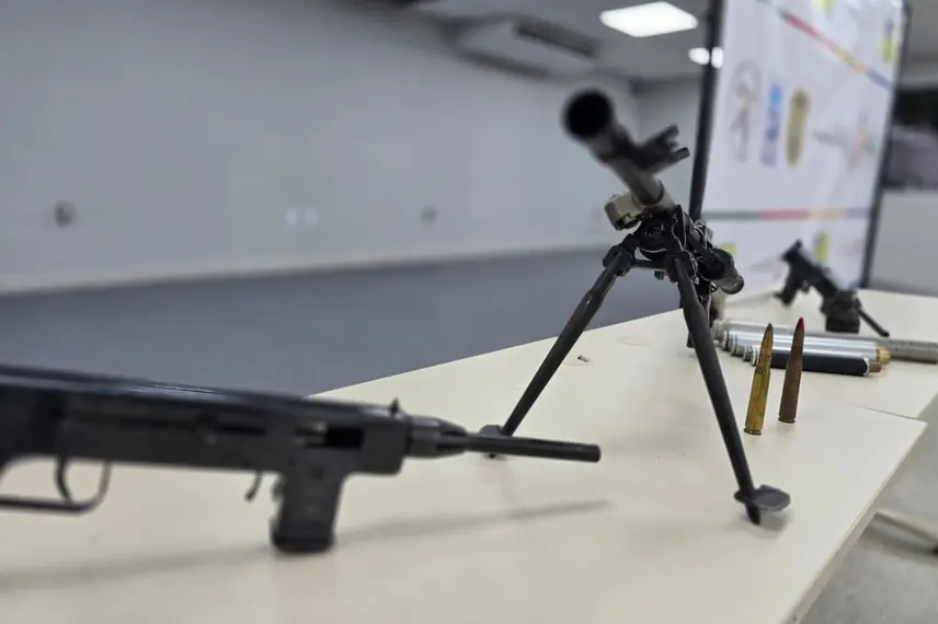 Arsenal de armas irregular é apreendido durante 'Operação Desarme' em Teresina