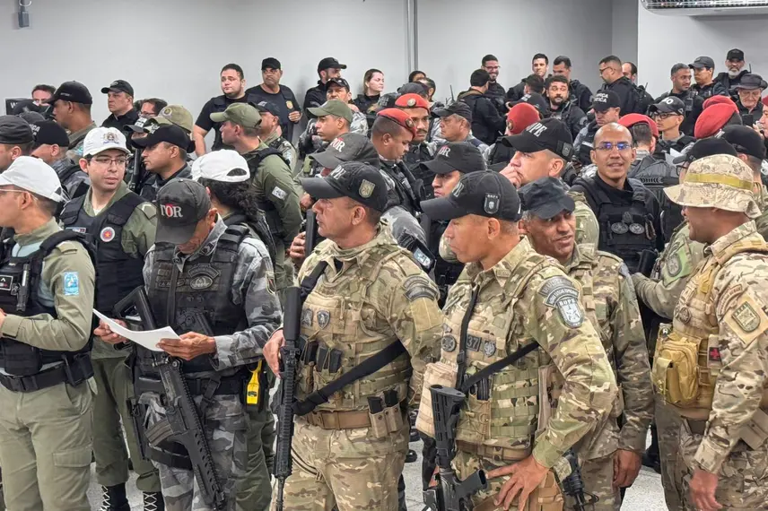 Arsenal de armas irregular é apreendido durante 'Operação Desarme' em Teresina