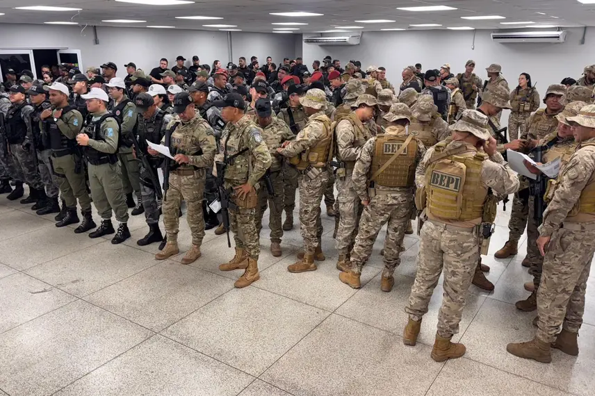 Arsenal de armas irregular é apreendido durante 'Operação Desarme' em Teresina