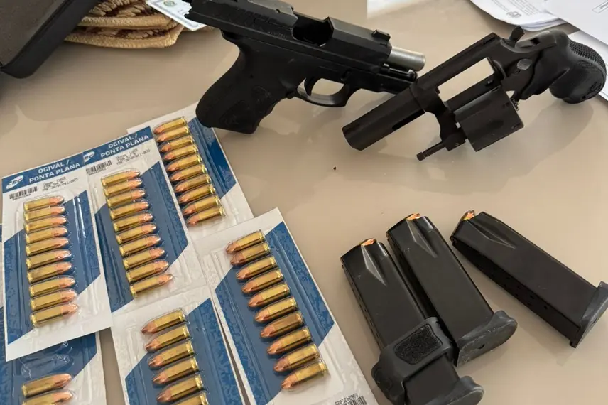 Arsenal de armas irregular é apreendido durante 'Operação Desarme' em Teresina