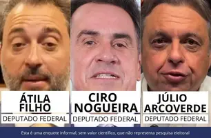 Átila Filho, Ciro Nogueira e Júlio Arcoverde (Foto: Reprodução)