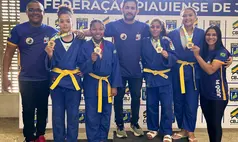 Atletas de Amarante conquistam quatro ouros na Copa Piauiense de Judô