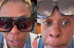 Atriz Cacau Protásio volta a enxergar após cegueira temporária (Foto: Reprodução / Itatiaia)