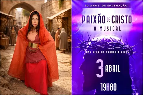 Atriz trans vai interpretar Maria Madalena na 'Paixão de Cristo' de Bom Jesus