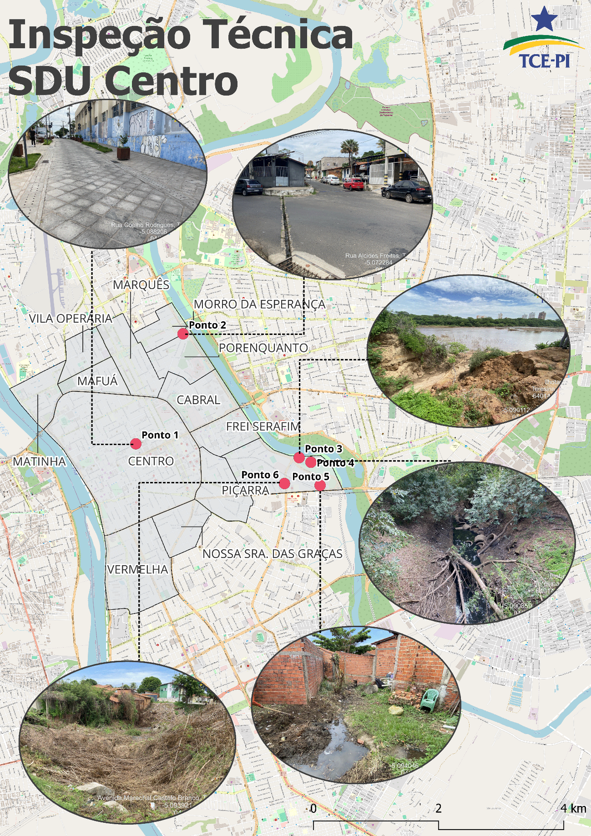 Auditoria mostra falhas na drenagem de Teresina e pede medidas contra alagamentos