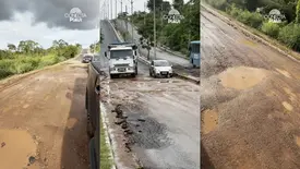 Avenida José Soares vira alvo de queixas por buracos e crimes no bairro Angelim (Foto: Conecta Piauí)