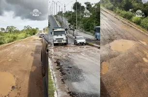 Avenida José Soares vira alvo de queixas por buracos e crimes no bairro Angelim (Foto: Conecta Piauí)